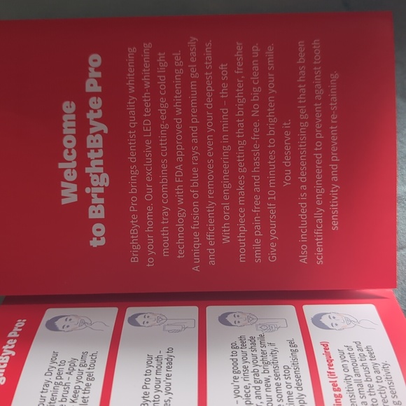 Want pearly whites? 🤍 BrightByte Pro LED teeth whitening system - Picture 4 of 4